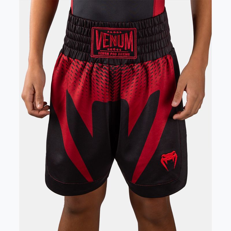 Pantaloncini da allenamento per bambini Venum Attack black/red 4