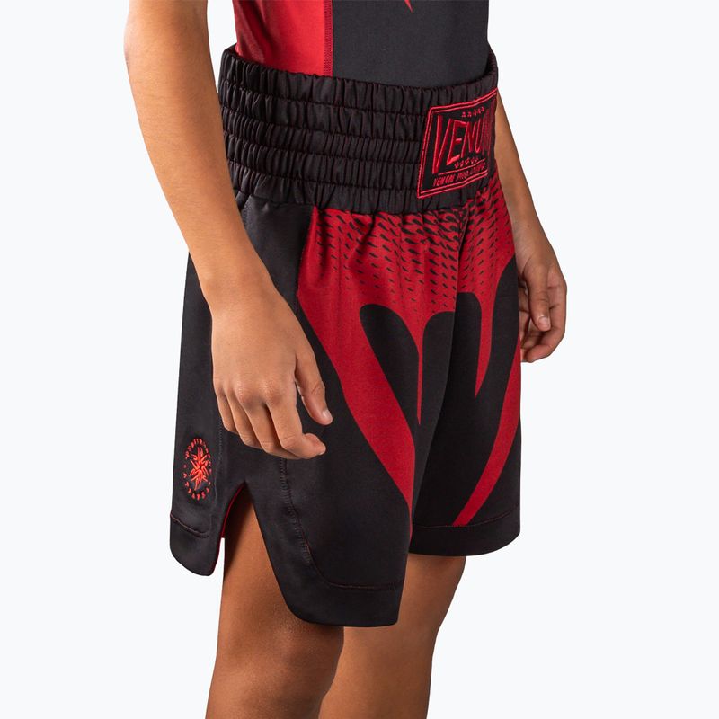 Pantaloncini da allenamento per bambini Venum Attack black/red 5
