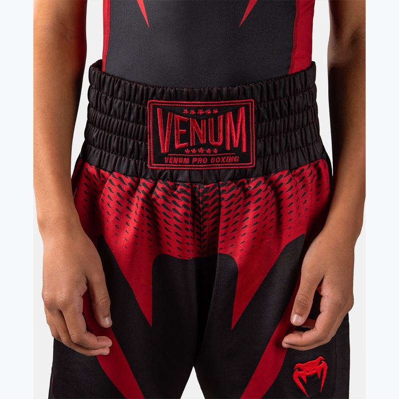 Pantaloncini da allenamento per bambini Venum Attack black/red 7