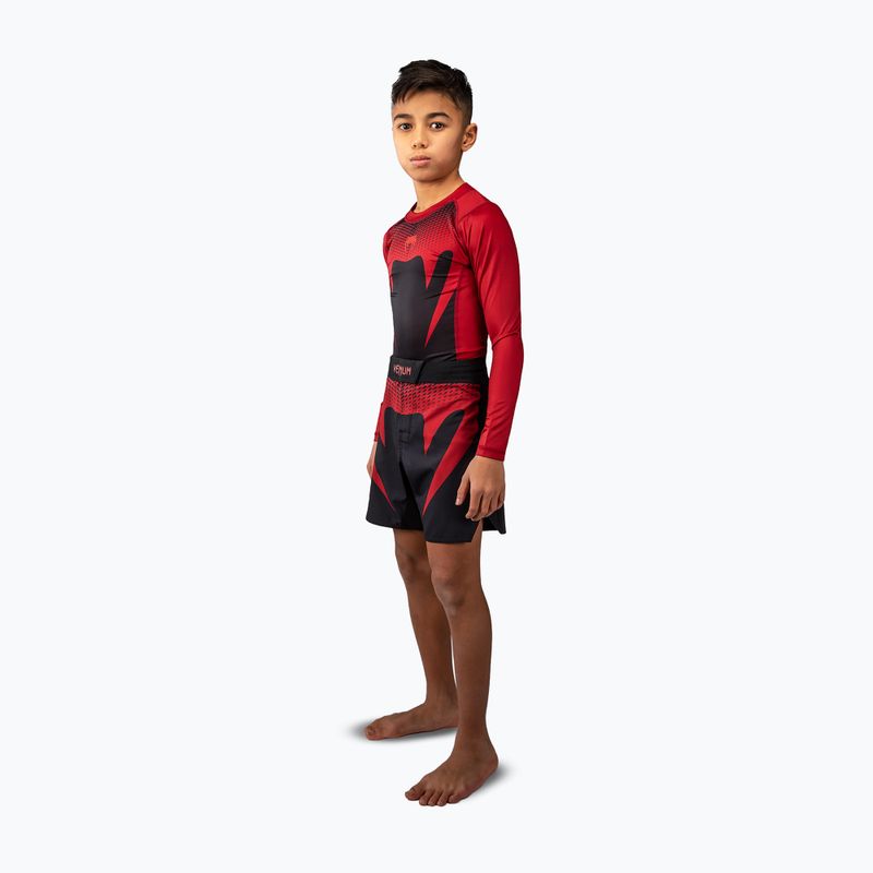 Pantaloncini da allenamento per bambini Venum Attack Fight black/red 2