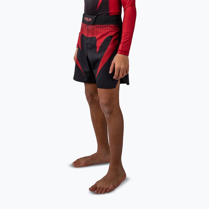 Pantaloncini da allenamento per bambini Venum Attack Fight black/red 3