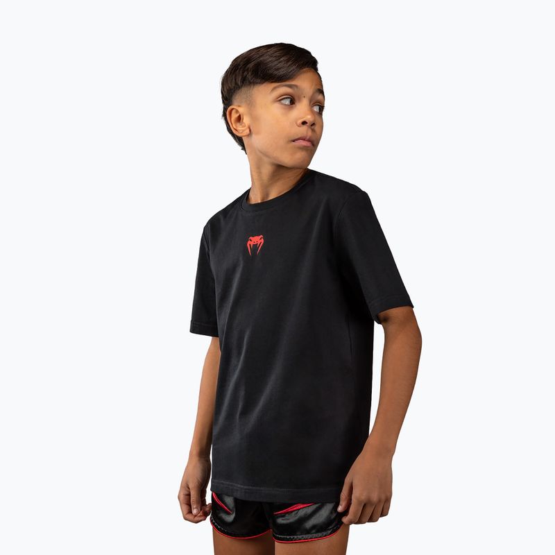 Maglietta per bambini Venum Attack Cotton black/red 3