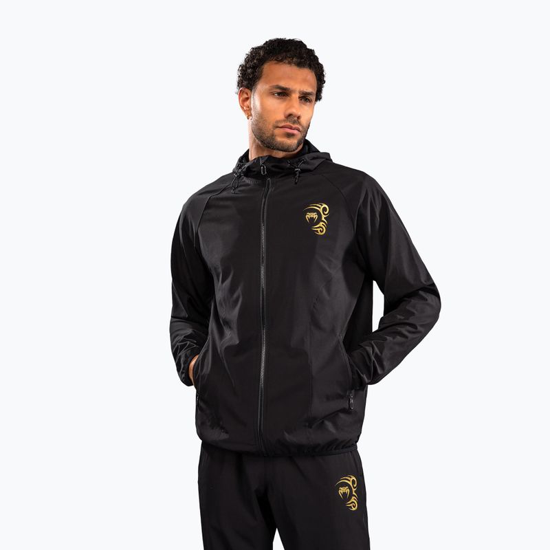 Giacca uomo Venum x Mike Tyson Tiger Track black/gold 4