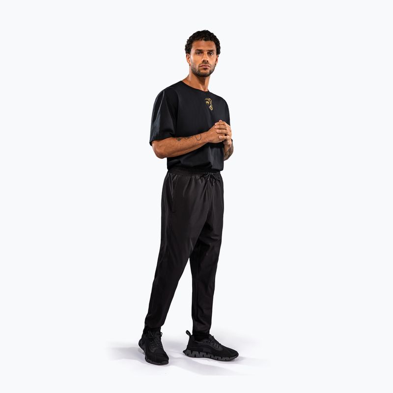 Pantaloni da allenamento da uomo Venum x Mike Tyson Tiger Joggers black/gold 2