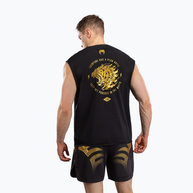T-shirt da uomo Venum x Mike Tyson Tiger Sleeveless black/gold 2