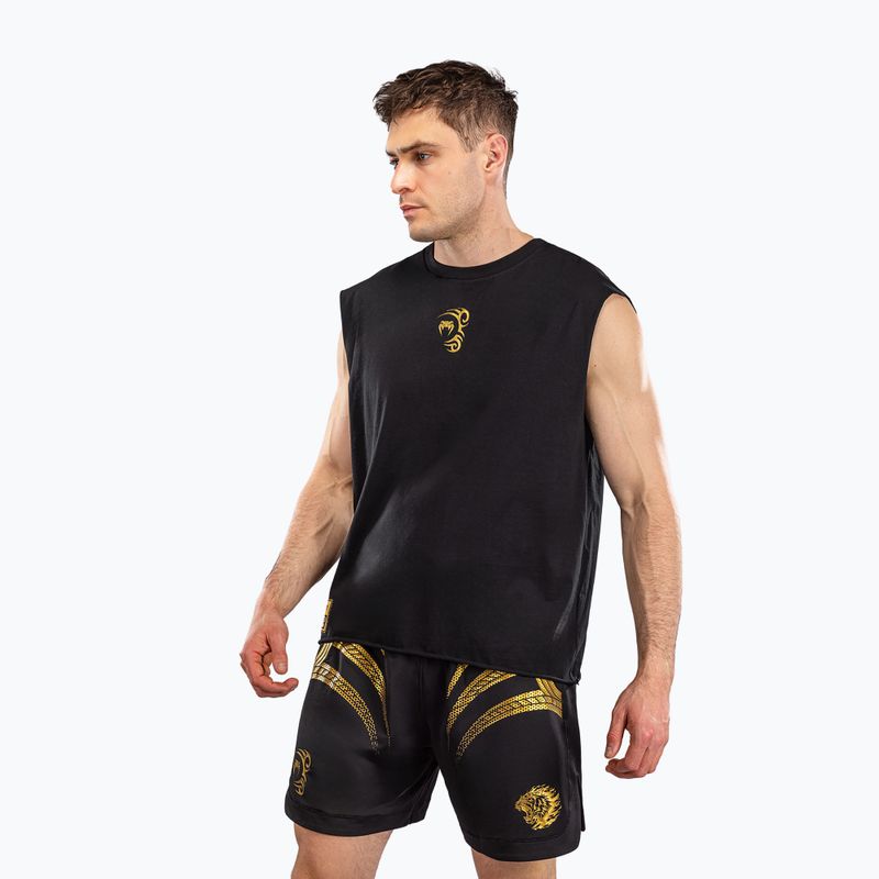 T-shirt da uomo Venum x Mike Tyson Tiger Sleeveless black/gold 3