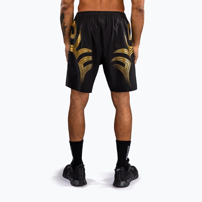 Pantaloncini da allenamento uomo Venum x Mike Tyson Tiger Training black/gold 3
