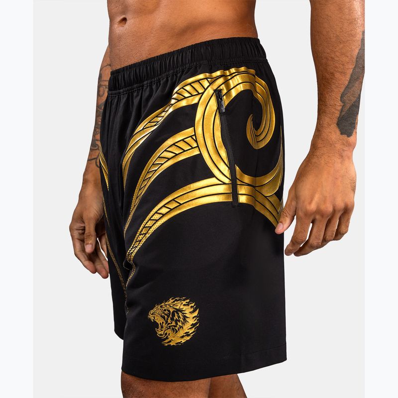 Pantaloncini da allenamento uomo Venum x Mike Tyson Tiger Training black/gold 7