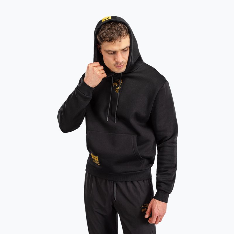 Felpa da uomo Venum x Mike Tyson Tiger Hoodie black/gold 3