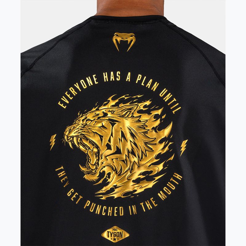 T-shirt da uomo Venum x Mike Tyson Tiger Dry Tech black/gold 6