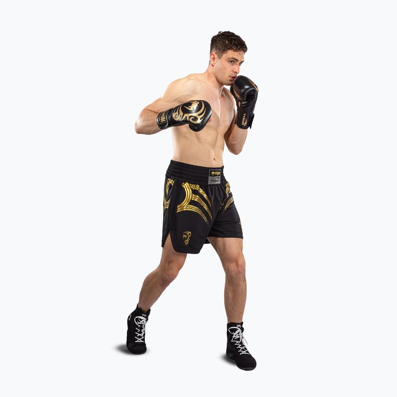 Pantaloncini da allenamento uomo Venum x Mike Tyson Tiger black/gold 2