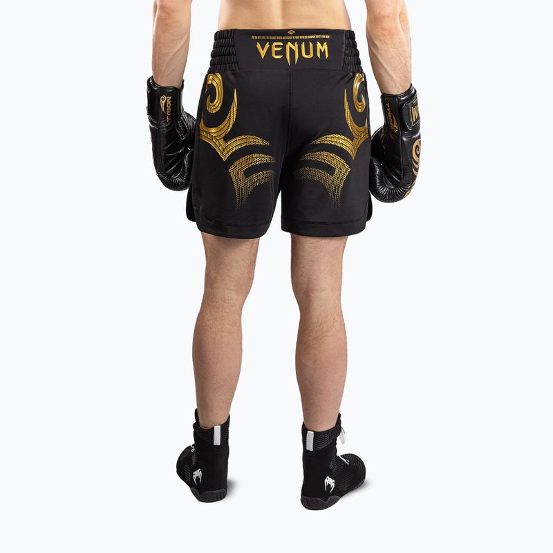Pantaloncini da allenamento uomo Venum x Mike Tyson Tiger black/gold 3