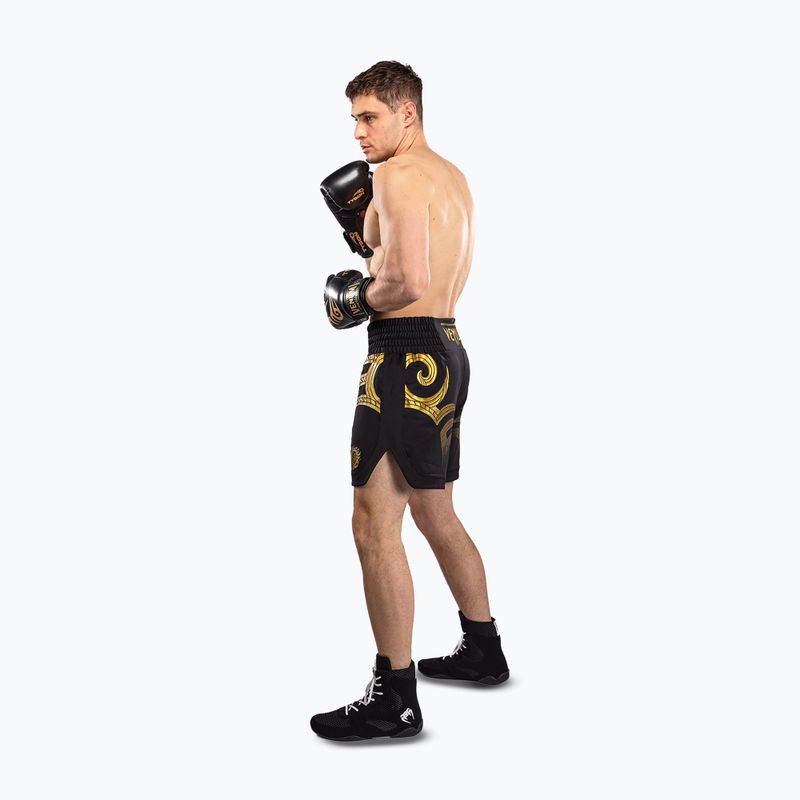 Pantaloncini da allenamento uomo Venum x Mike Tyson Tiger black/gold 4