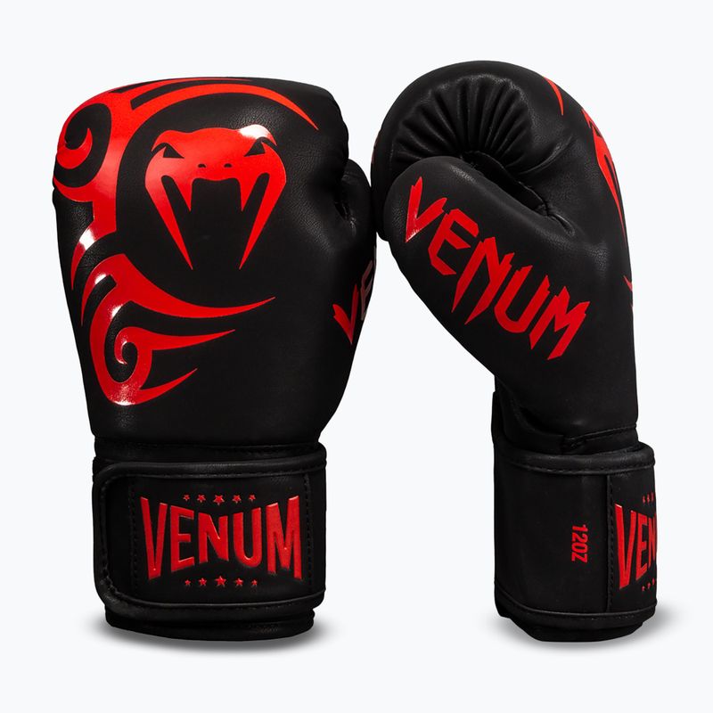 Guantoni da boxe Venum Mike Tyson Replica Boxing black/red 2
