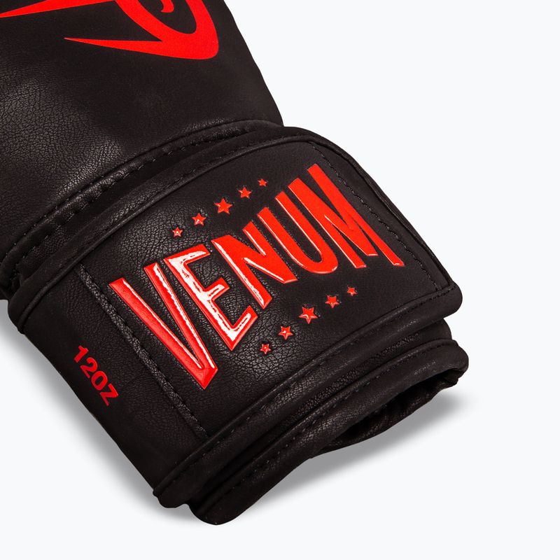 Guantoni da boxe Venum Mike Tyson Replica Boxing black/red 4
