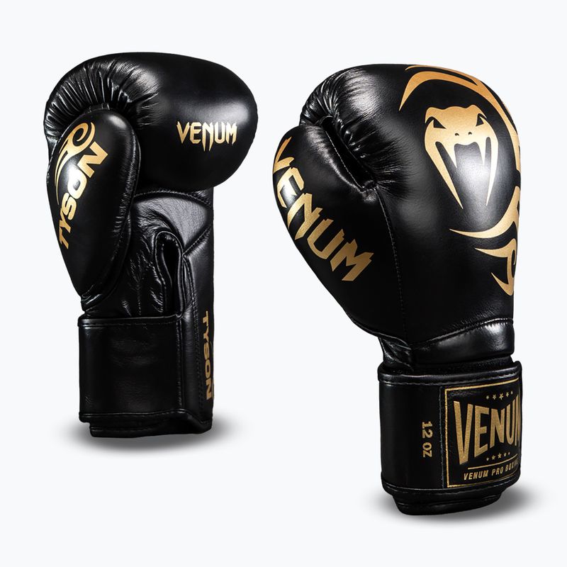 Guantoni da boxe Venum Giant 2.0 Mike Tyson Pro Boxing black/gold 2