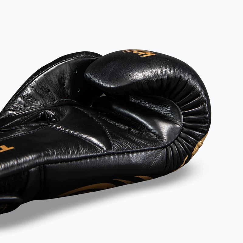 Guantoni da boxe Venum Giant 2.0 Mike Tyson Pro Boxing black/gold 3