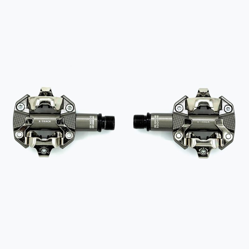 Pedali per bicicletta LOOK X-Track metallic grey 2