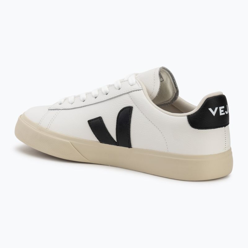 Scarpe da uomo VEJA Campo Leather extra white/black 3