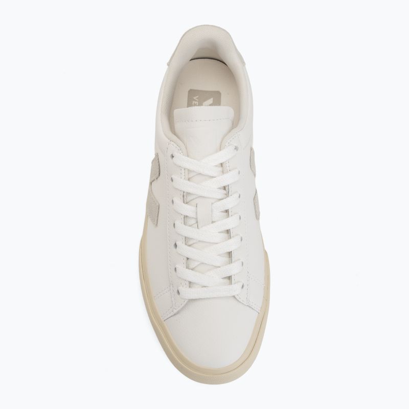 Scarpe da donna VEJA Campo Leather extra white/natural suede 5