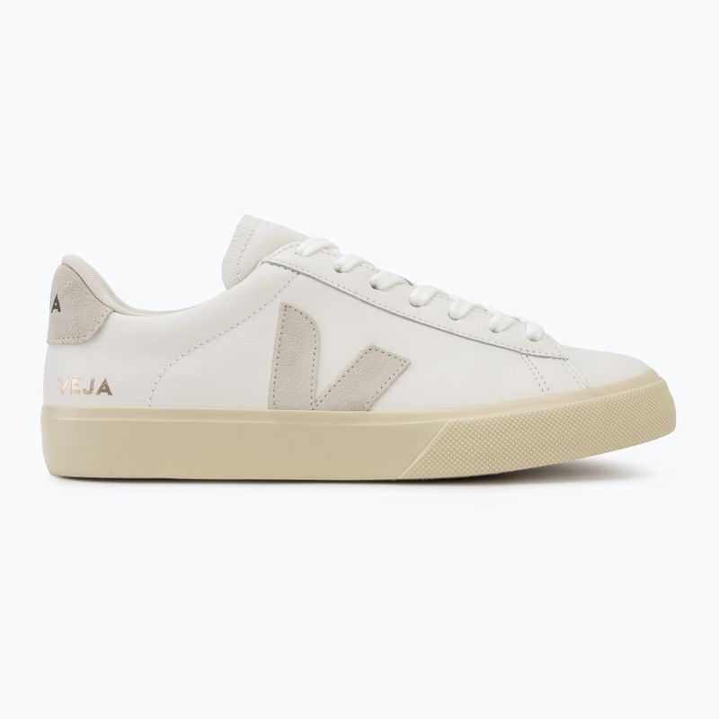 Scarpe da uomo VEJA Campo Leather extra white/natural suede 2