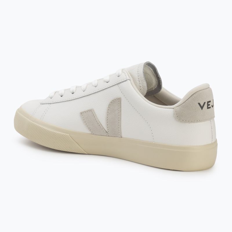 Scarpe da uomo VEJA Campo Leather extra white/natural suede 3