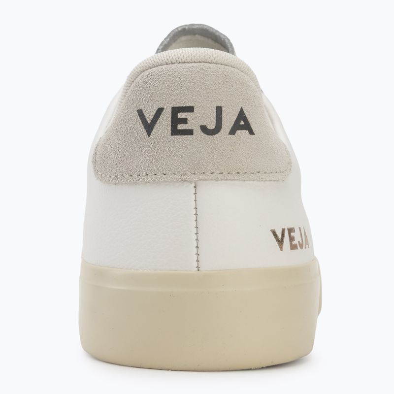 Scarpe da uomo VEJA Campo Leather extra white/natural suede 6