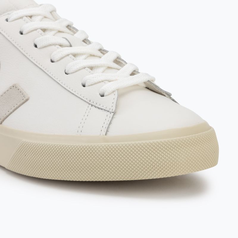 Scarpe da uomo VEJA Campo Leather extra white/natural suede 7