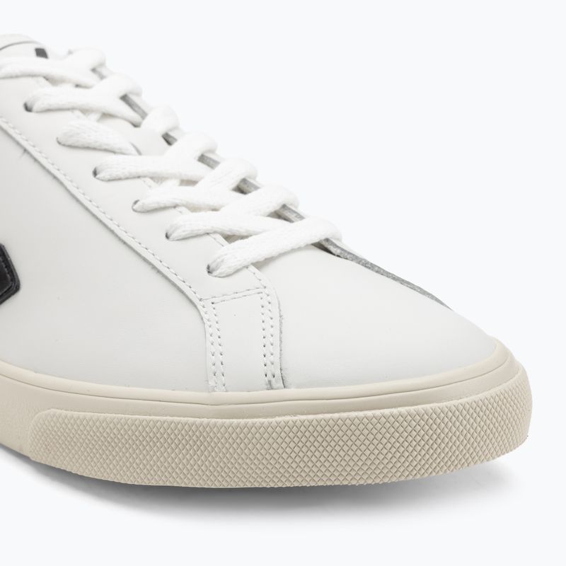 Scarpe da uomo VEJA Esplar Logo Leather white/black 7
