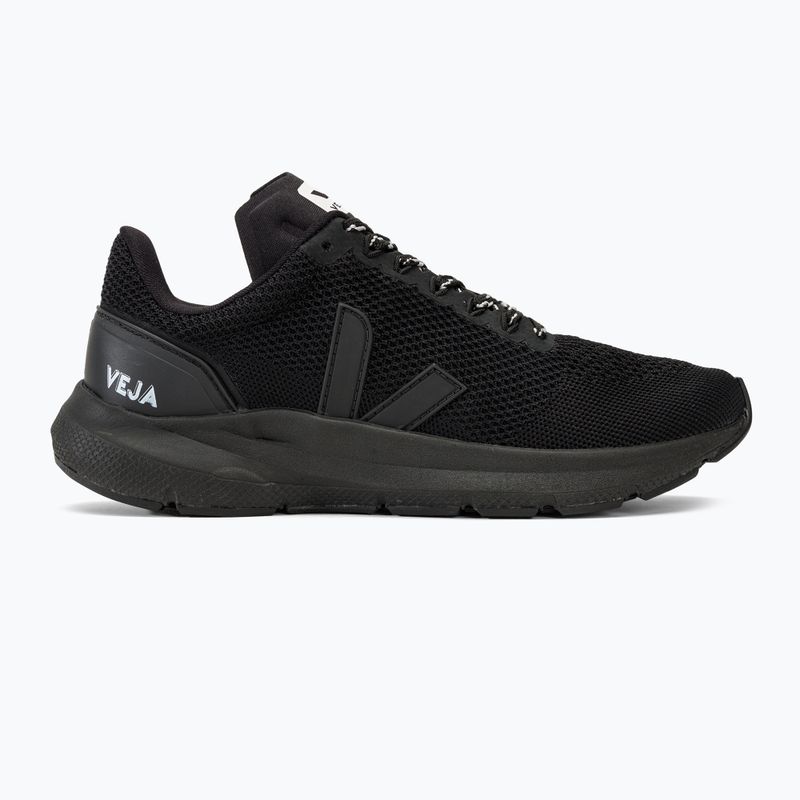 VEJA Marlin Lt V-Knit scarpe da corsa da donna nero pieno 2