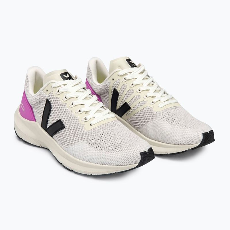 VEJA Marlin V-Knit scarpe da corsa da donna gesso/nero/ultravioletto 8