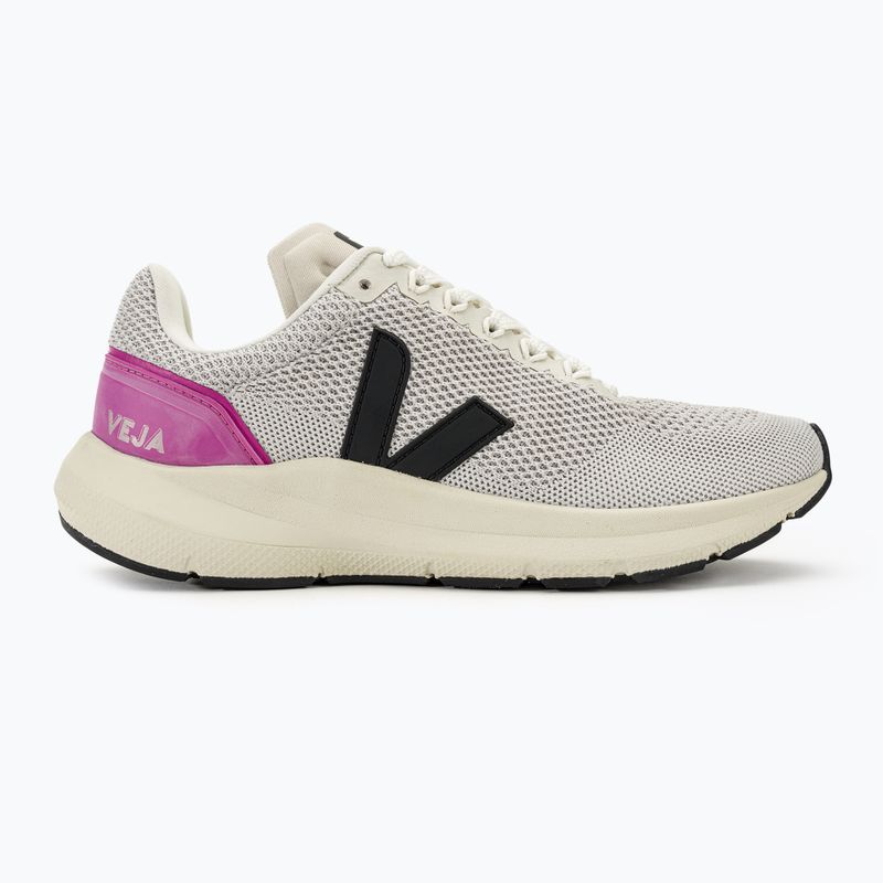 VEJA Marlin V-Knit scarpe da corsa da donna gesso/nero/ultravioletto 2