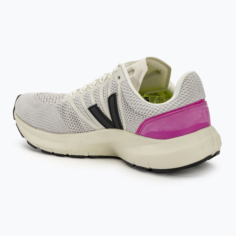 VEJA Marlin V-Knit scarpe da corsa da donna gesso/nero/ultravioletto 3