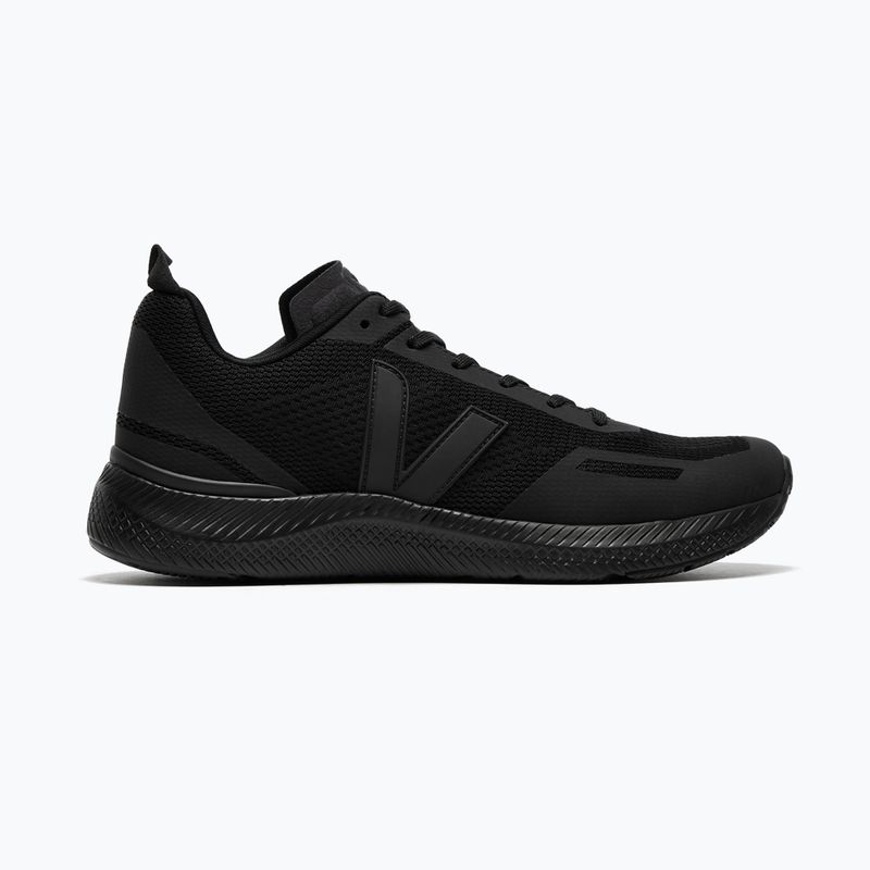 VEJA Impala scarpe da uomo nero pieno 8