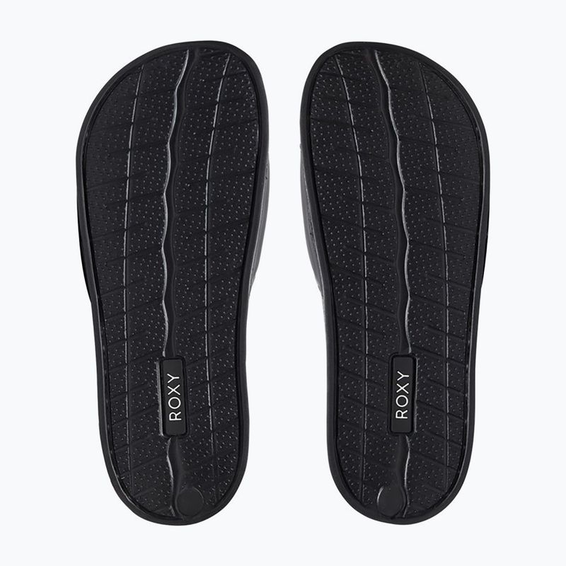 Ciabatte donna ROXY Slippy II verde nero fg 11