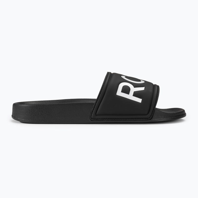 Ciabatte donna ROXY Slippy II verde nero fg 2