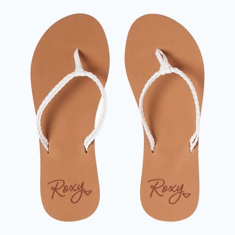 ROXY Costas infradito da donna bianco 11