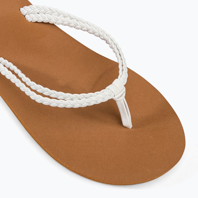ROXY Costas infradito da donna bianco 7