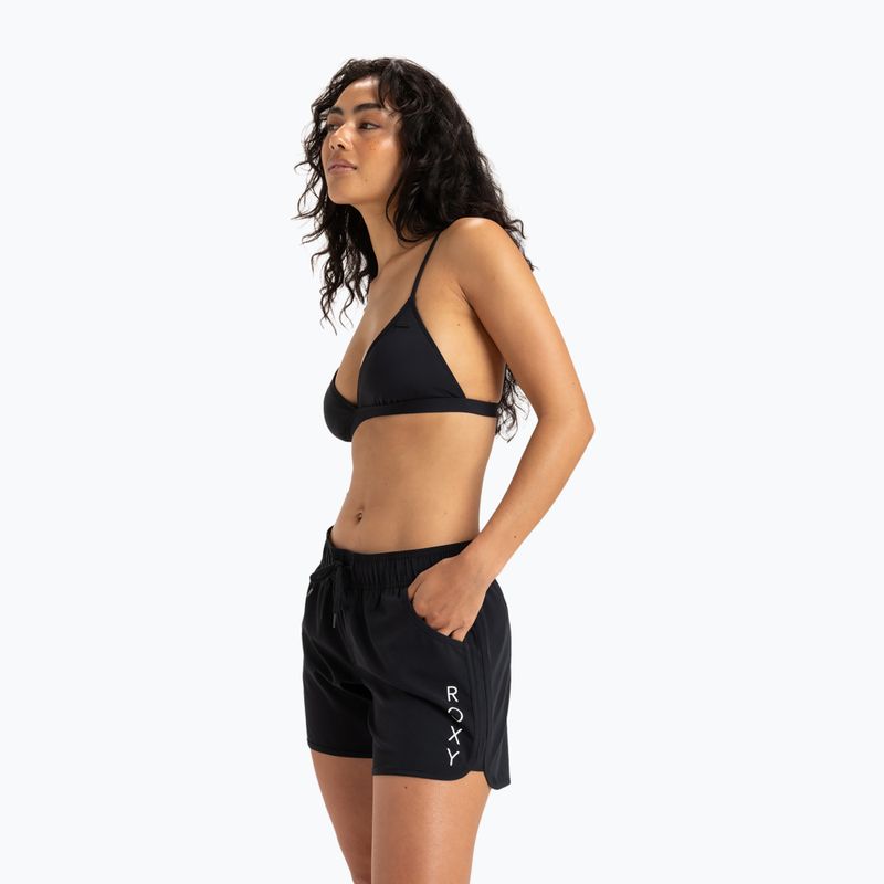 Pantaloncini da bagno donna ROXY Classics 5" antracite 5
