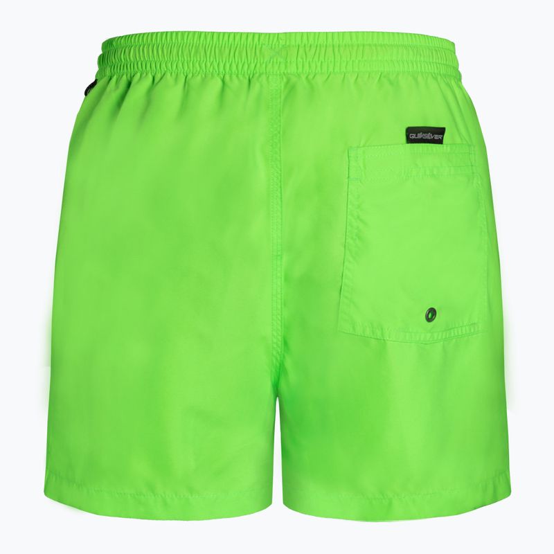 Pantaloncini da bagno Quiksilver Everyday 15" green gecko uomo 2