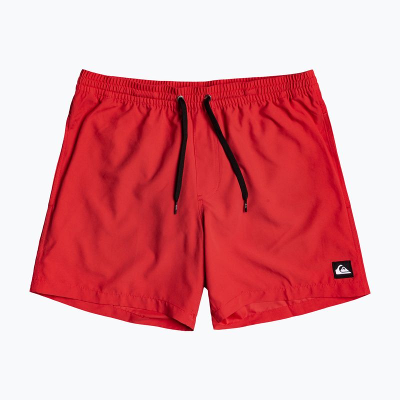 Pantaloncini da bagno Quiksilver Everyday 15" rosso ad alto rischio da uomo