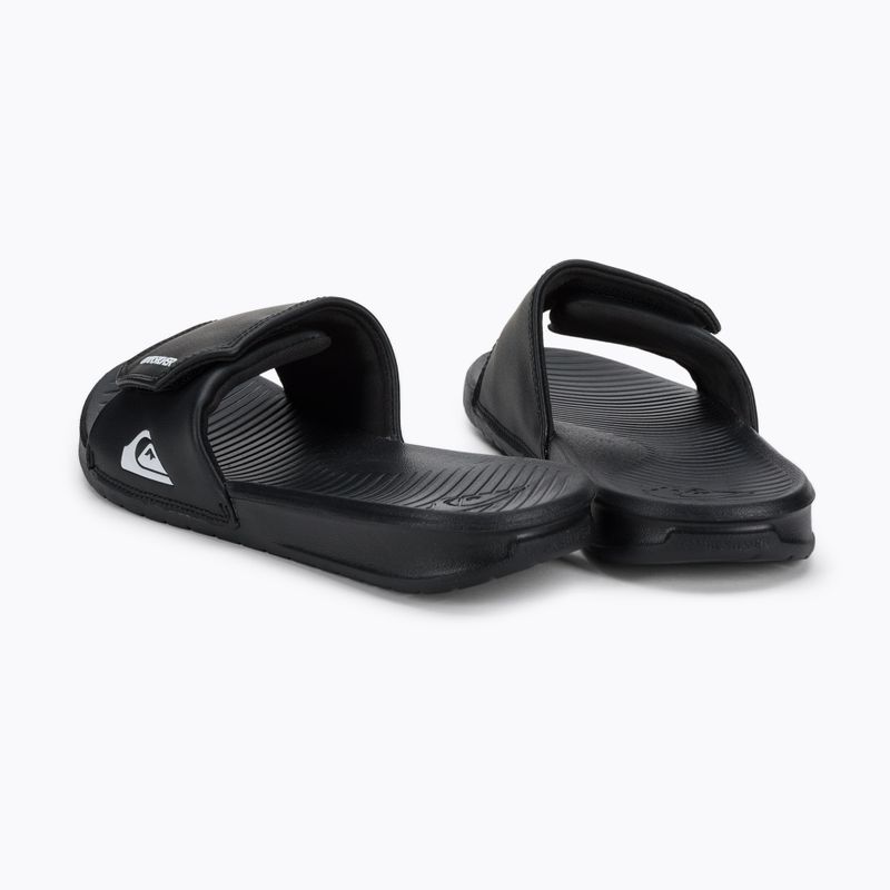Quiksilver Bright Coast Adjust nero/bianco/nero infradito da uomo 3