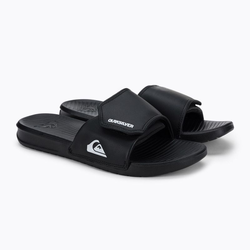Quiksilver Bright Coast Adjust nero/bianco/nero infradito da uomo 5