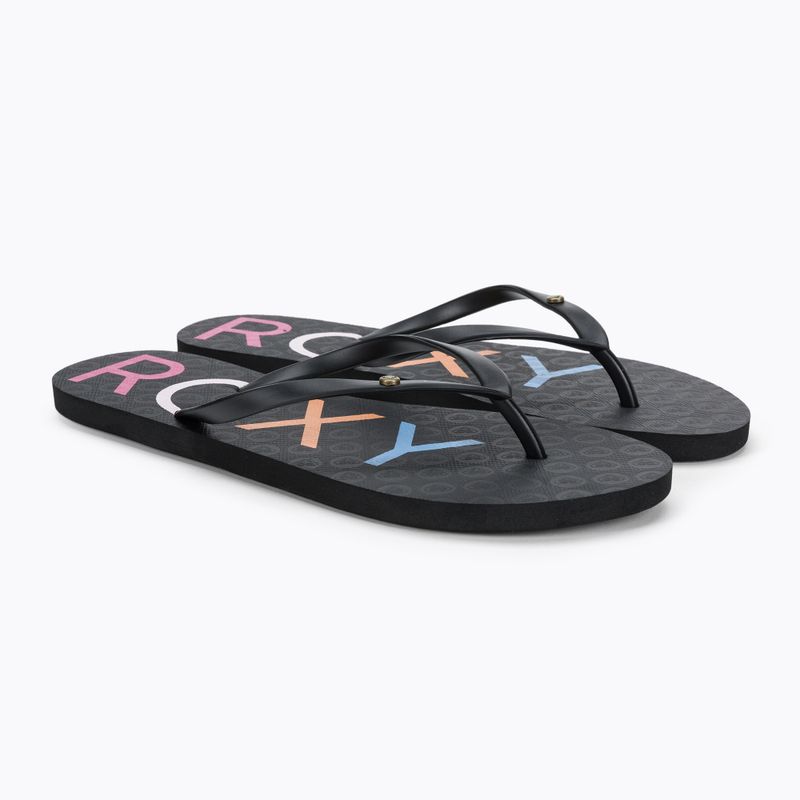 ROXY Sandy III infradito donna nero multi 5
