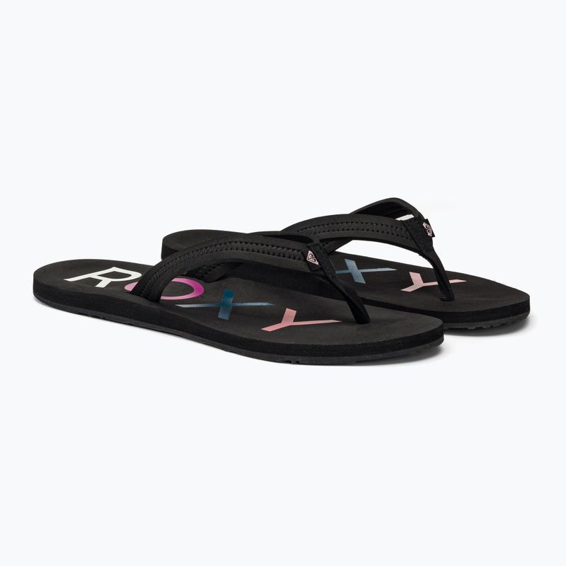 ROXY Vista III infradito donna nero 4