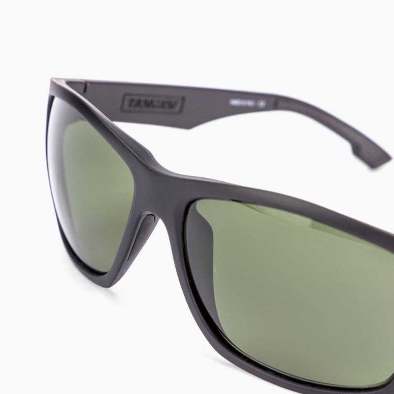 Occhiali da sole Quiksilver Trailway Polarized Floatable nero opaco/verde polarizzato 4