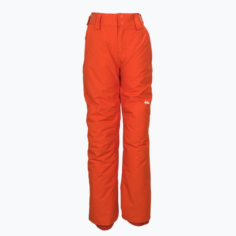 Pantaloni da snowboard per bambini Quiksilver Estate in purea di zucca