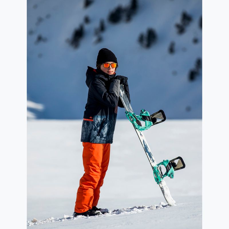 Pantaloni da snowboard per bambini Quiksilver Estate in purea di zucca 11
