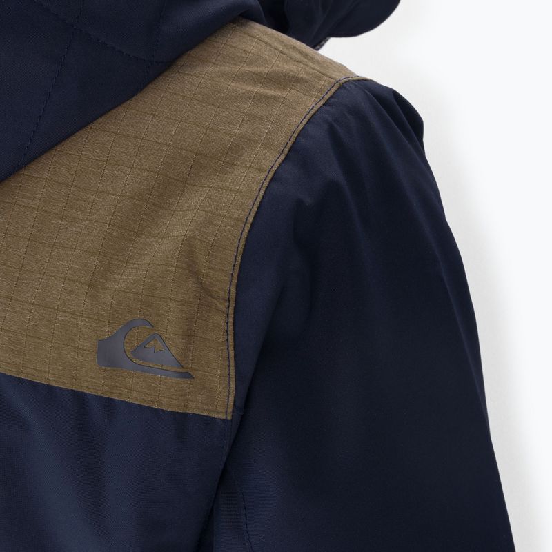 Giacca da snowboard Quiksilver Tamarack navy blazer da uomo 3