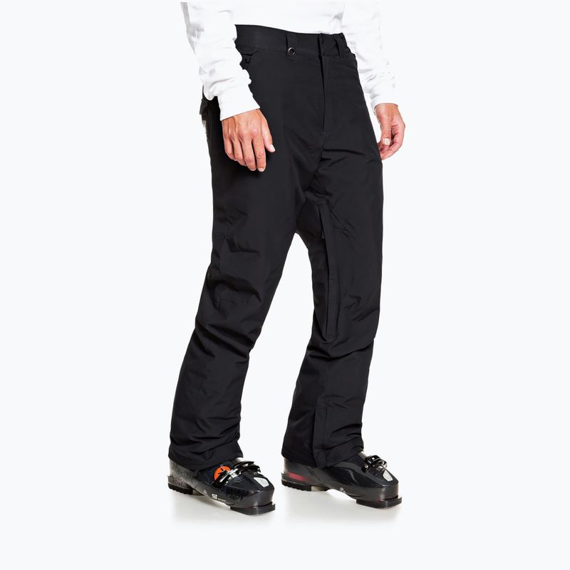 Pantaloni da snowboard Quiksilver Estate da uomo nero vero 4